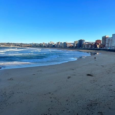 Apartamento Playa San Lorenzo Gijón Kültér fotó